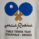 Table Tennis Chenille Sweatshirt in Grey by Mini Rodini