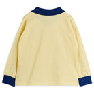 Table Tennis Collar Top in Yellow by Mini Rodini