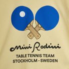 Table Tennis Contrast Rib Tee in Yellow by Mini Rodini