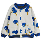 Table Tennis Reversible Baseball Cardigan by Mini Rodini