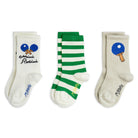Table Tennis Socks (3 Pack) in Multi by Mini Rodini