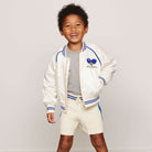 Table Tennis Team Baseball Jacket by Mini Rodini