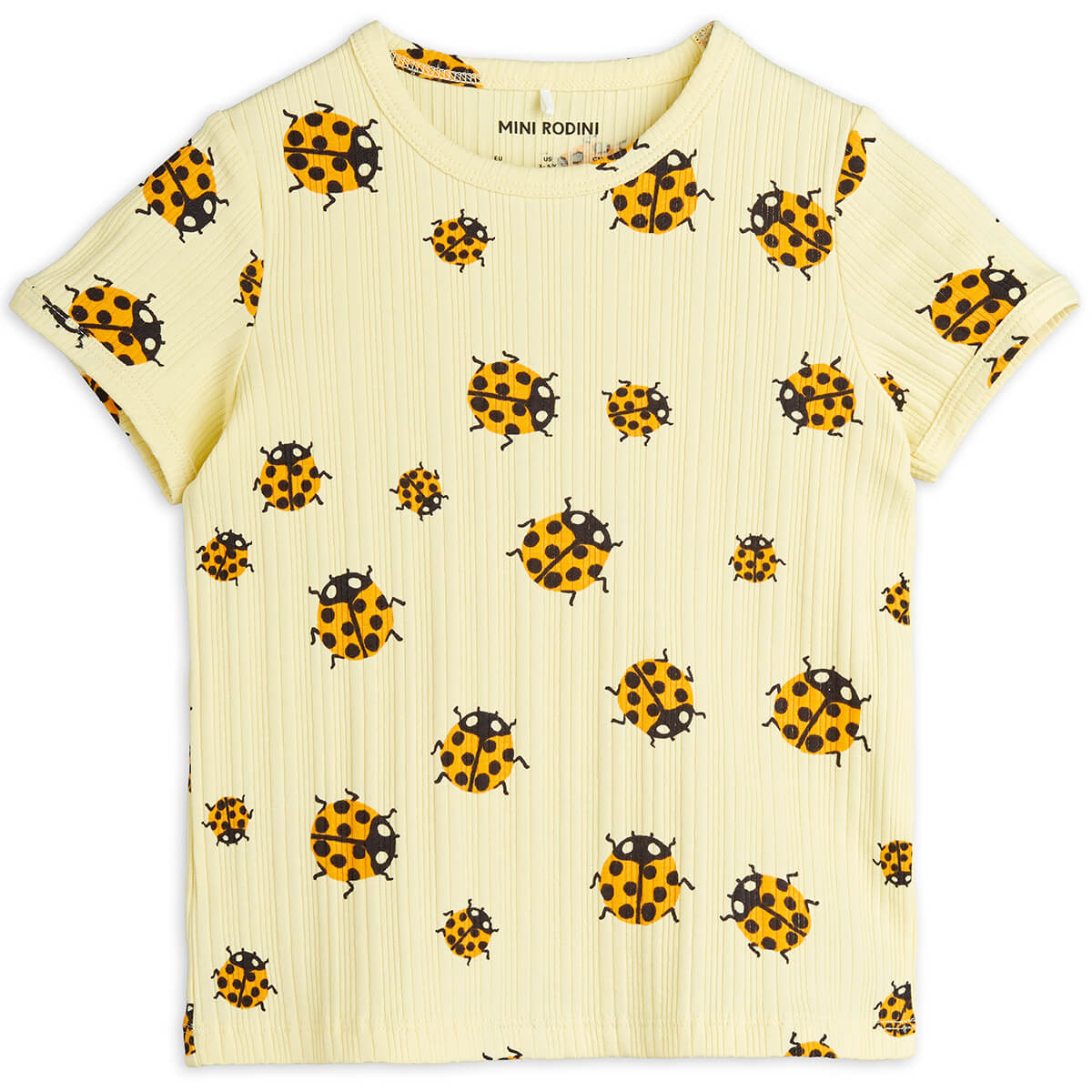 minirodini Tシャツ Black Organic Cotton Camp Rodini Bear T-Shirt