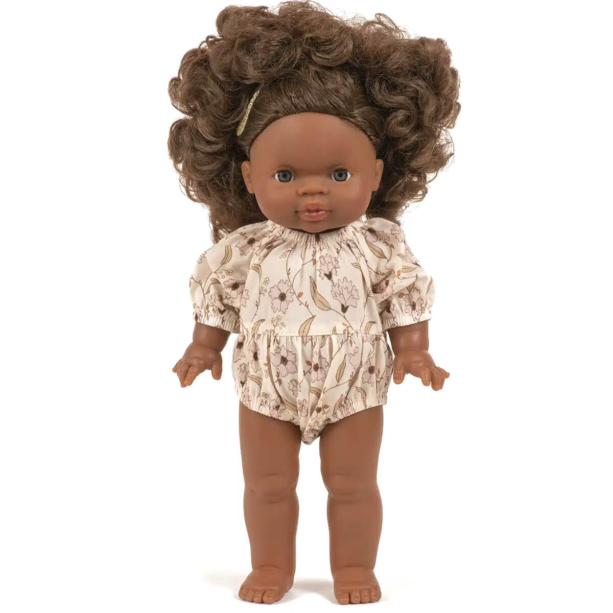 Bertille Romper (34cm Doll) in Janelle Print by Minikane