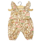 Claudie Dungarees (34cm Doll) in Indian Dew by Minikane