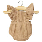 Lou Retro Romper (34cm Doll) in Beige by Minikane