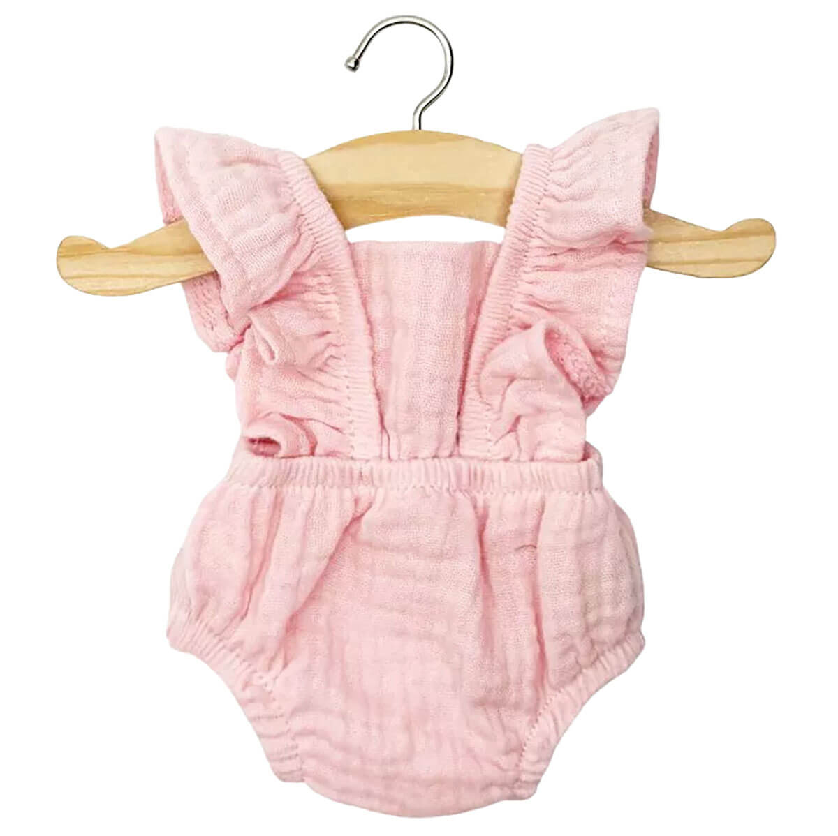 Lou Retro Romper (34cm Doll) in Strawberry by Minikane