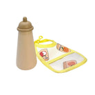 Mealtime Accessory Set with Fruits Bib by Minikane