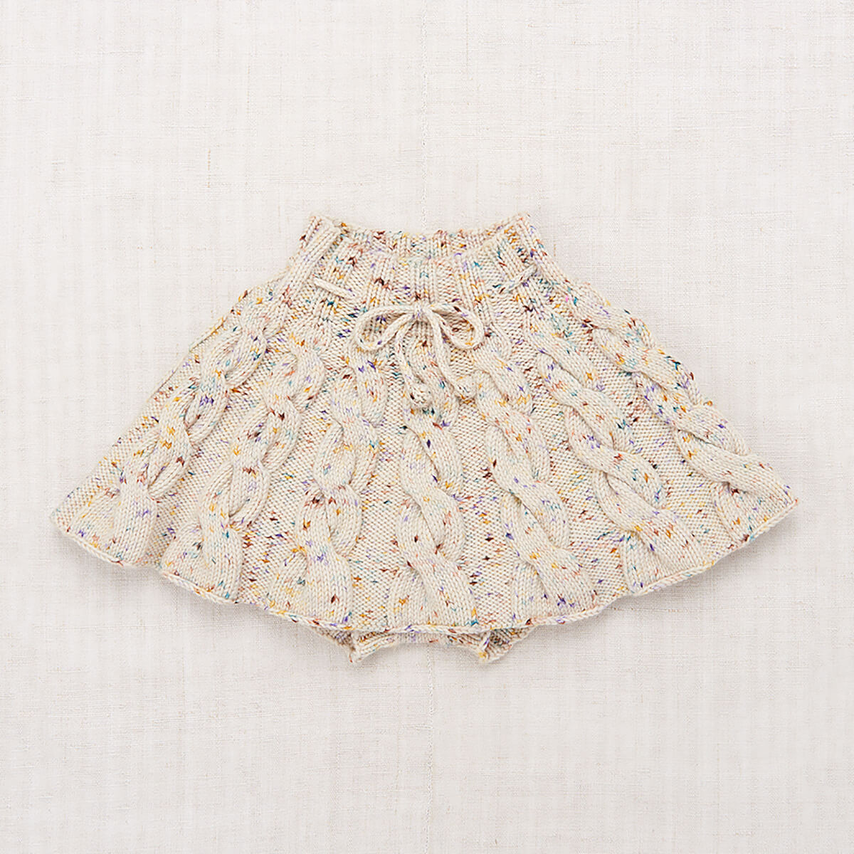 misha & puff Cable Skating Skirt スケポン Cable Skating Skirt in Iris Confetti by Misha & Puff - Last Ones