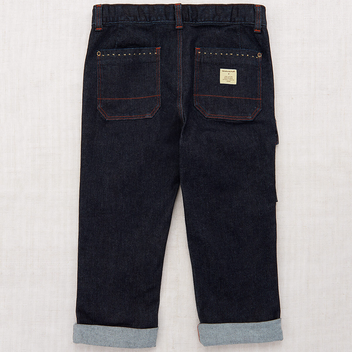 Utility Jeans in Indigo Denim by Misha & Puff – Junior Edition