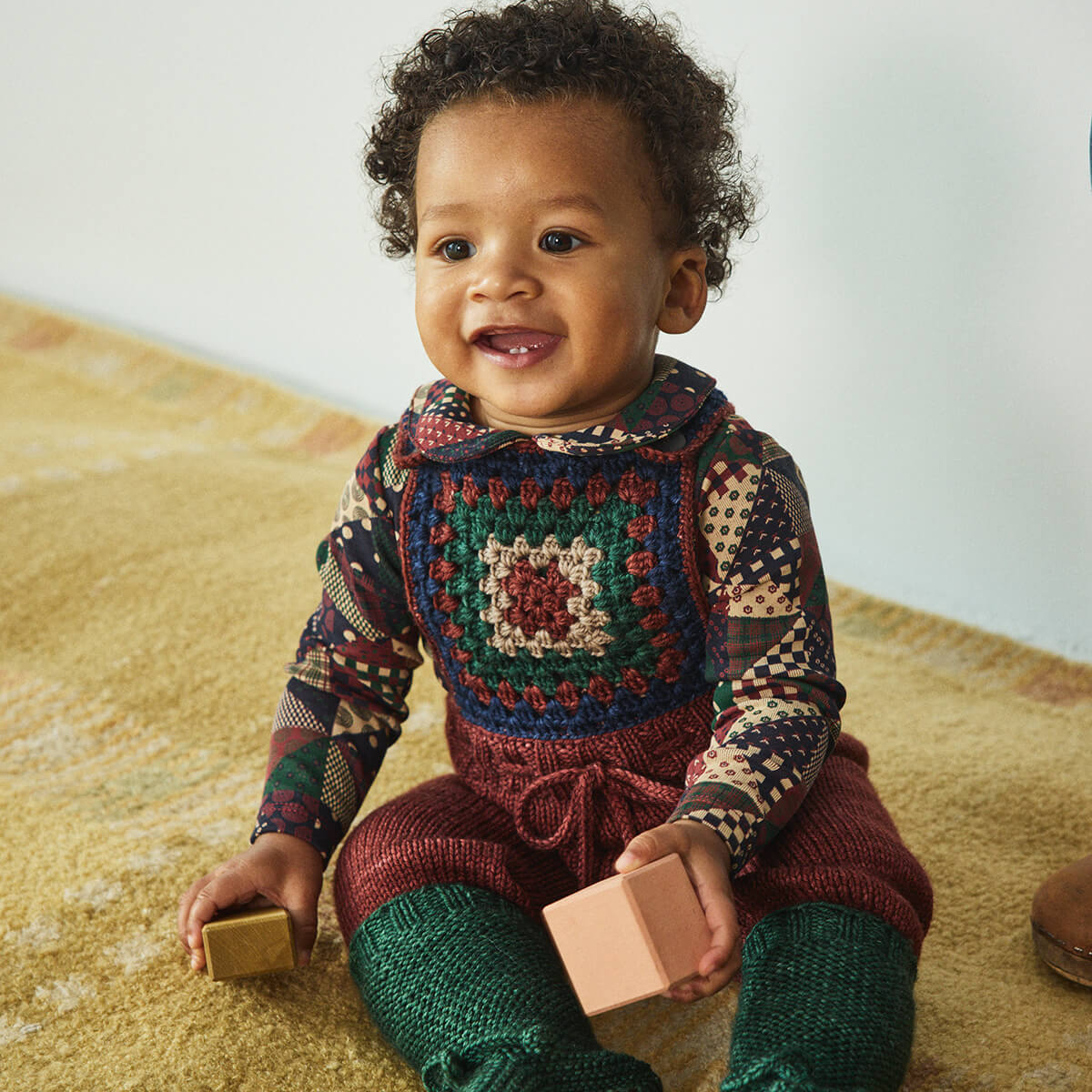 Baby Lake House Overall in Madder Root by Misha & Puff – Junior