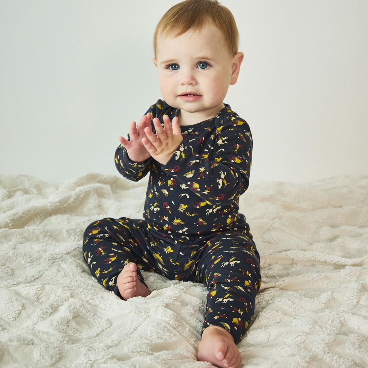 Baby Legging in Ink Circus by Misha & Puff – Junior Edition