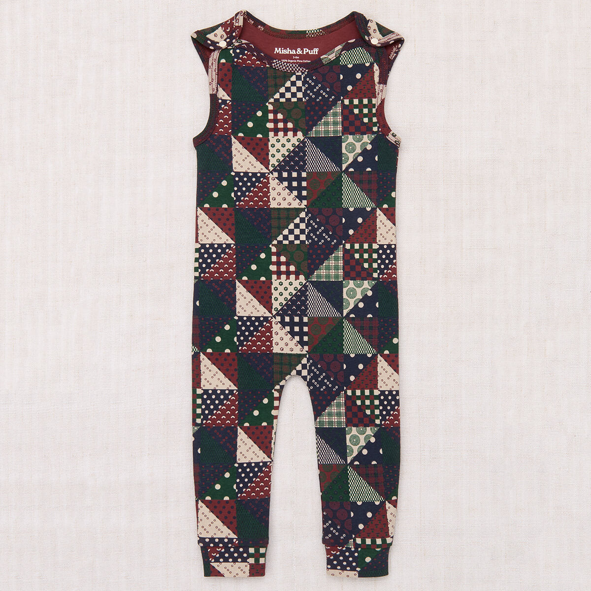 ロンパース・カバーオール misha and puff patchwork overall 2y un misha and puff ロンパース 2Y ロンパース・カバーオール misha and