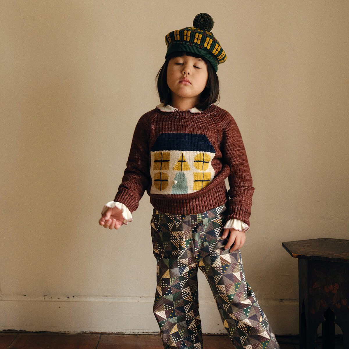 A*e様 【新品】　misha and puff Rainbow Pinafor Misha & Puff – Junior Edition