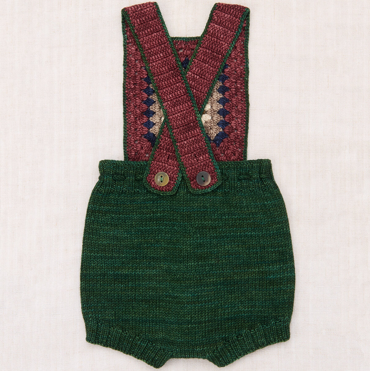 Lake House Romper in Laurel by Misha & Puff - Last Ones In Stock Lake House Romper in Laurel by Misha & Puff - Last Ones In Stock