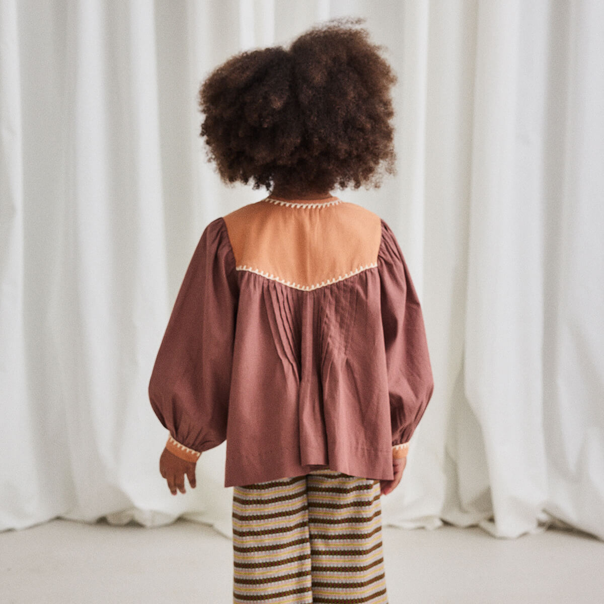Betina Top in Mousse by Misha & Puff – Junior Edition