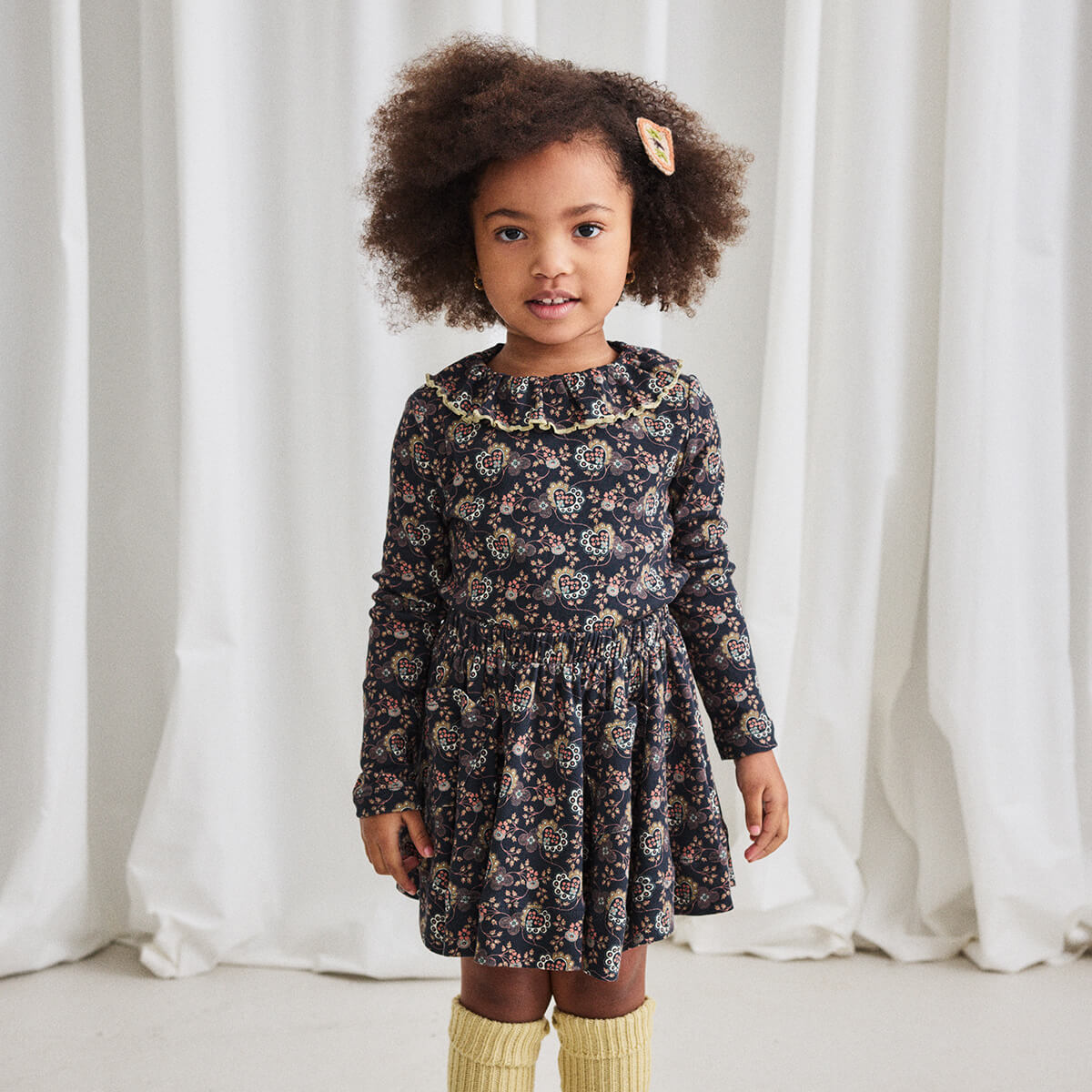 【新品未使用】　misha&puff circle skirt 3y 猫 Misha&Puff Circle Skirt (Sage Cat&Mouse) | han