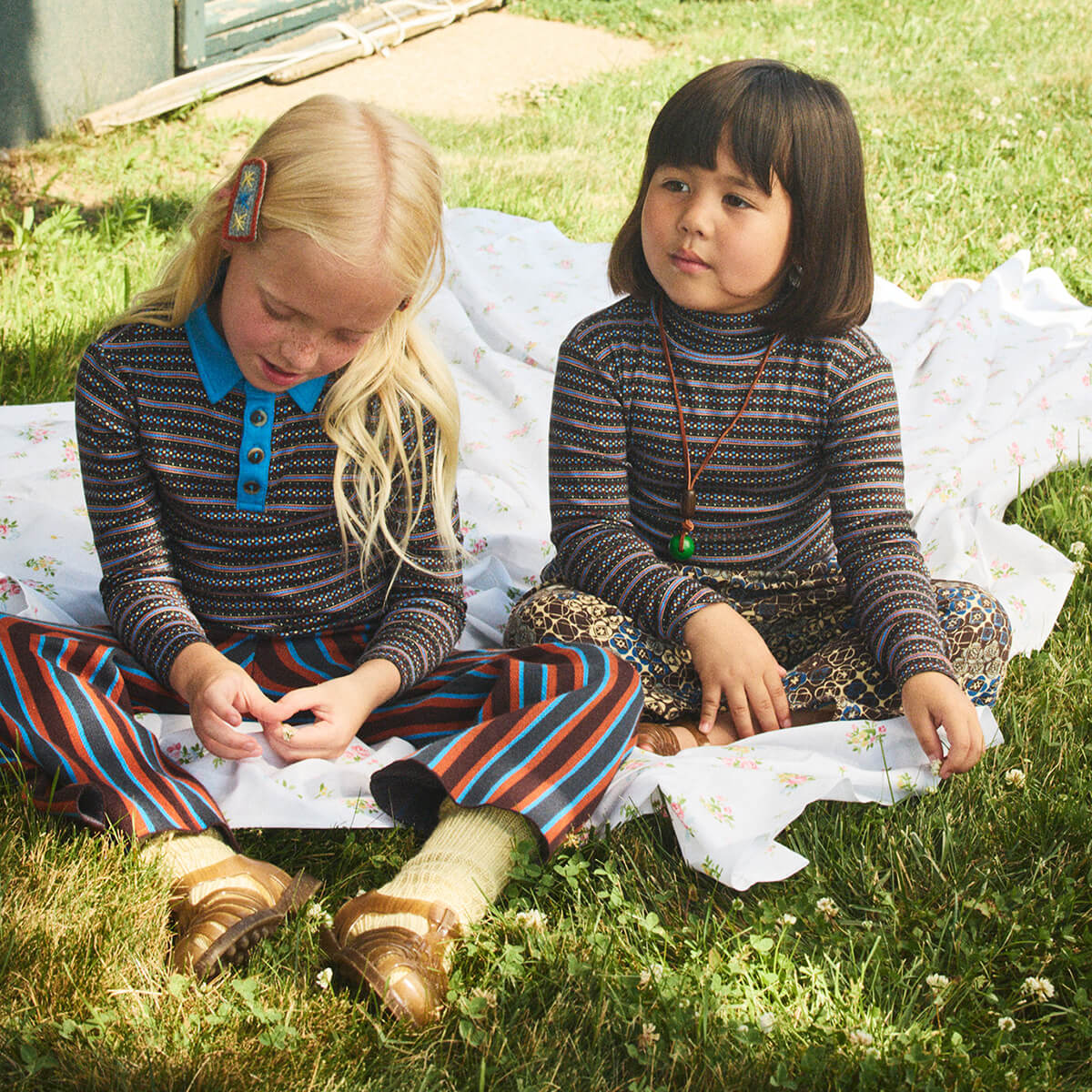 Turtleneck in Galaxy Rodeo by Misha & Puff – Junior Edition