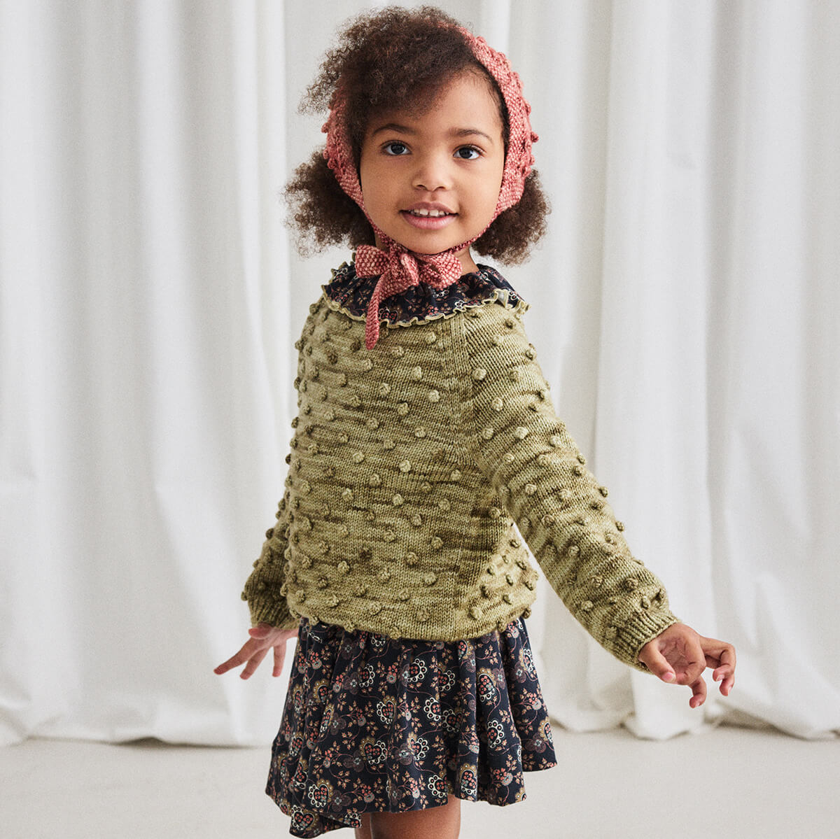 トップス Misha and Puff popcorn sweater 3-4Y Misha & Puff Popcorn Sweater - Sugarcup Trading
