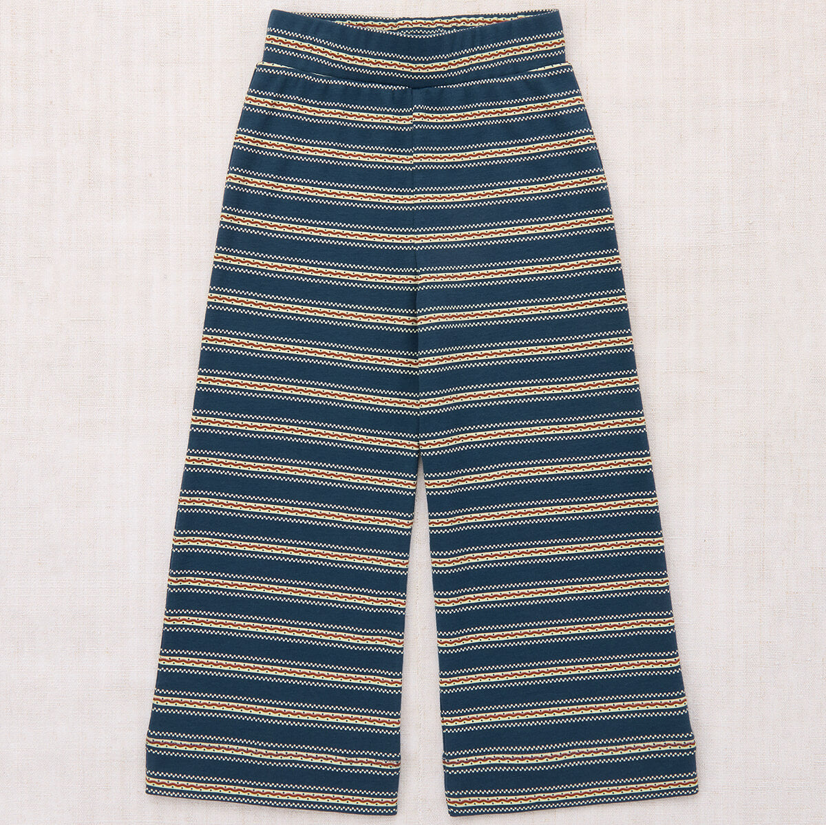 A-Pant in Marine Blue Sgraffito by Misha & Puff
