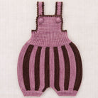 Baby Circus Stripe Romper in Antique Rose by Misha & Puff