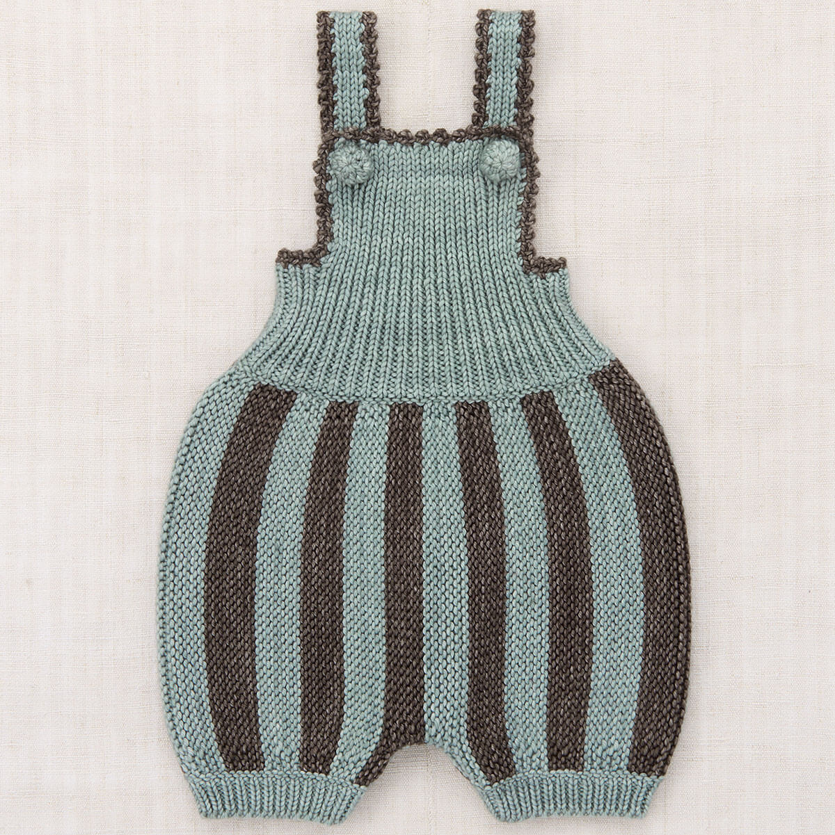 Baby Circus Stripe Romper in Onsen by Misha & Puff