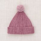 Baby Garter Hat in Antique Rose by Misha & Puff