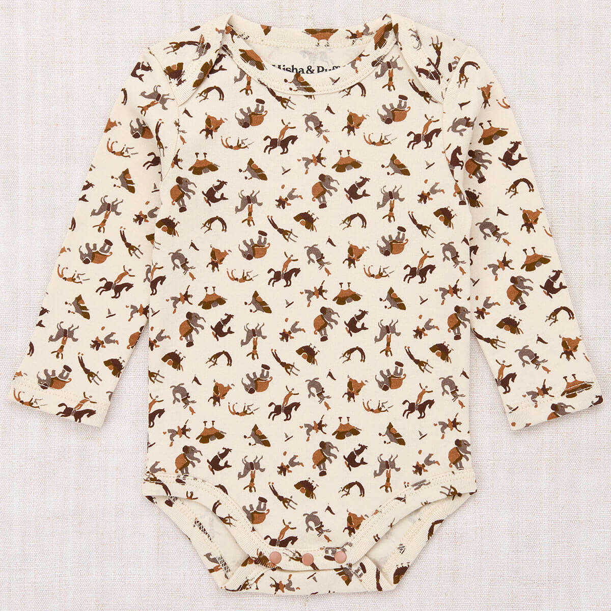 Baby Lap Onesie in String Circus by Misha & Puff