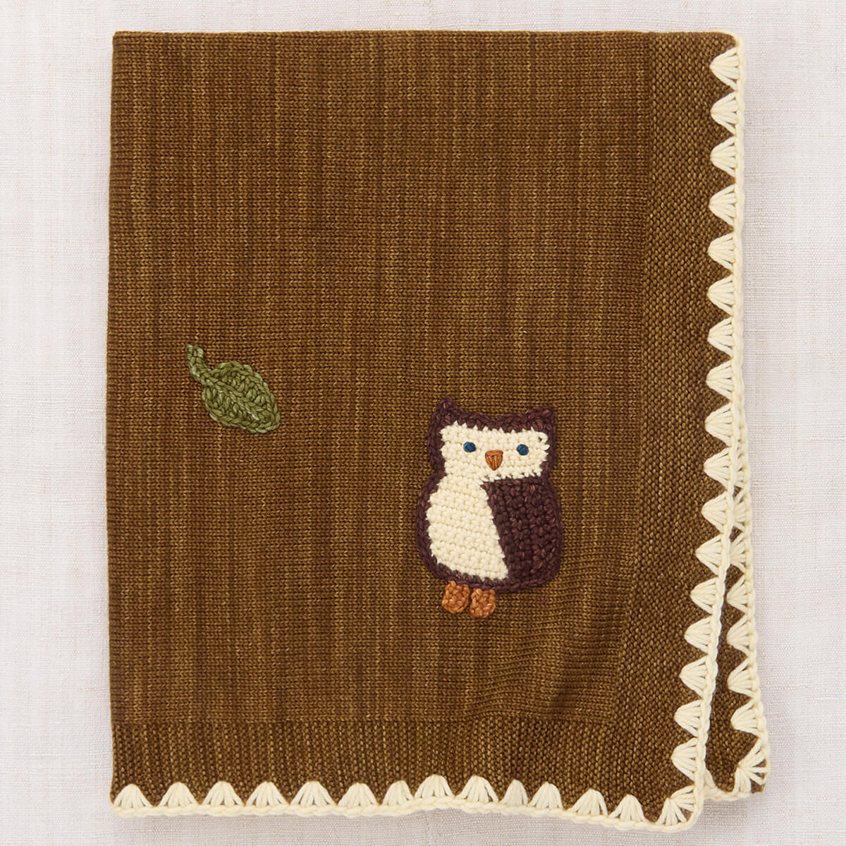 Baby Meadow Blanket in Nutmeg by Misha & Puff