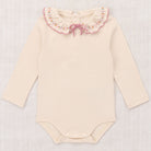Baby Millefleurs Pattie Onesie in String by Misha & Puff