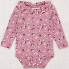 Baby Pattie Onesie in Antique Rose Circus by Misha & Puff