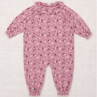 Baby Pierrot Onesie in Antique Rose Circus by Misha & Puff