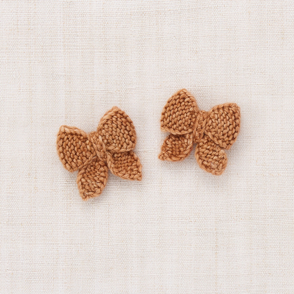 Baby Puff Bow Set in Rose Gold by Misha & Puff