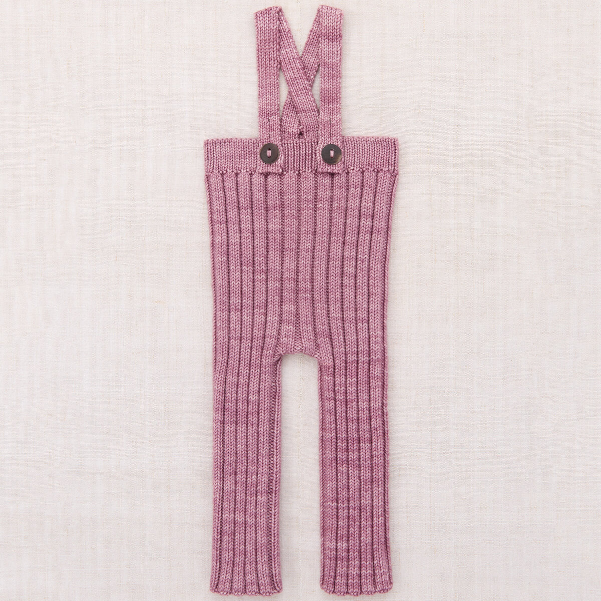 Baby Rib Longies in Antique Rose by Misha & Puff
