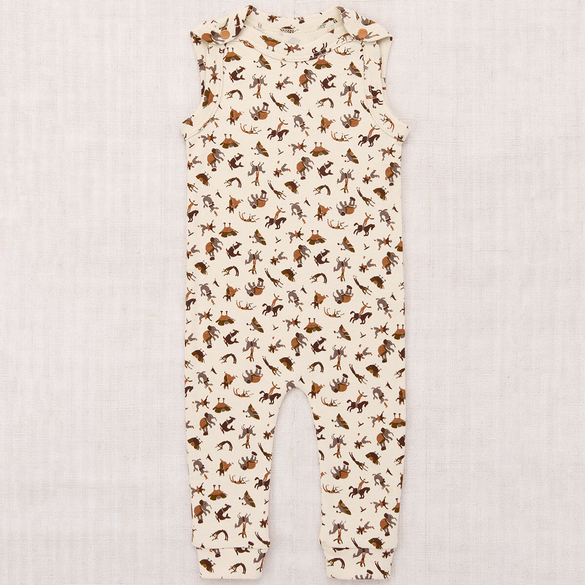 Baby Snap Overall in String Circus by Misha & Puff