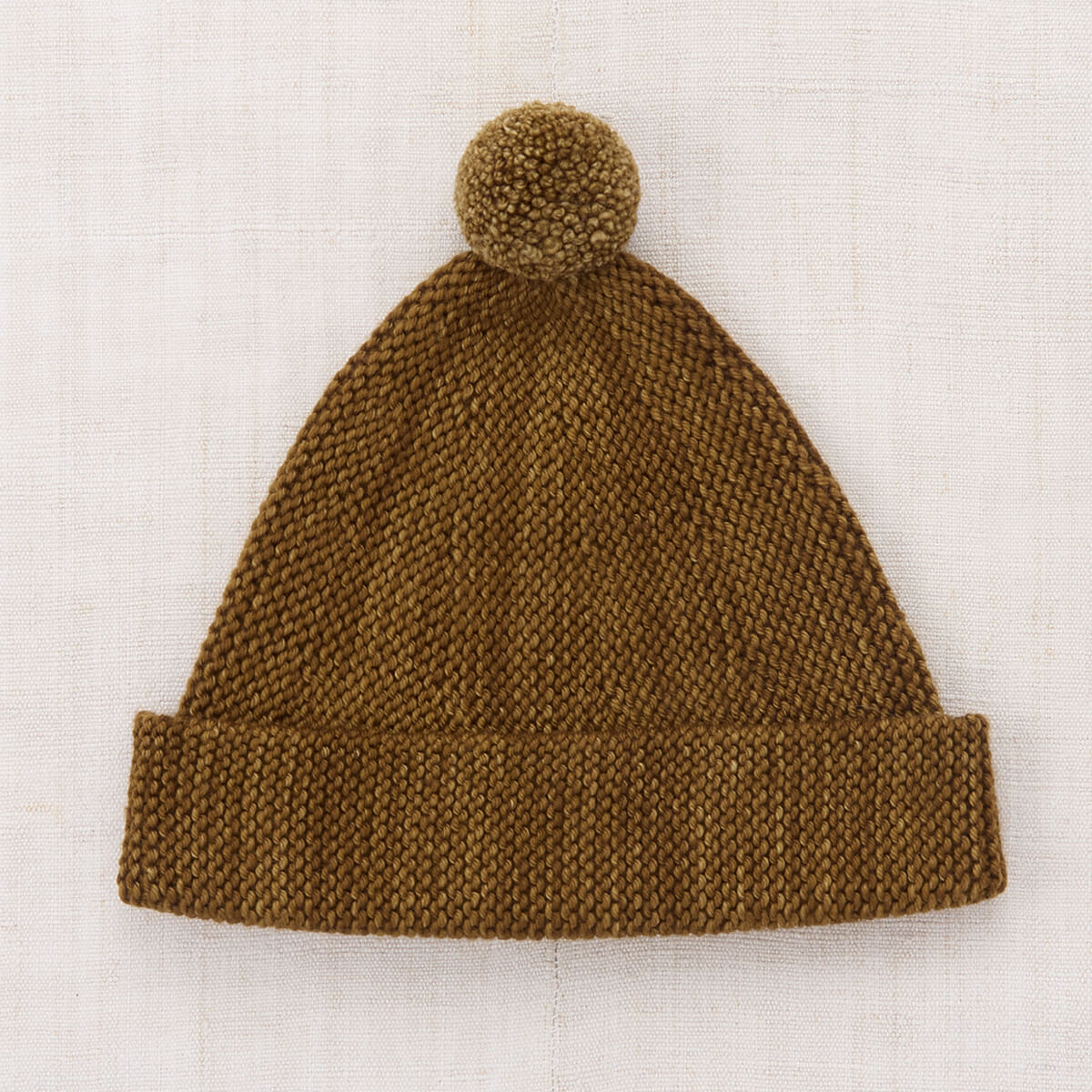 Garter Hat in Nutmeg by Misha & Puff