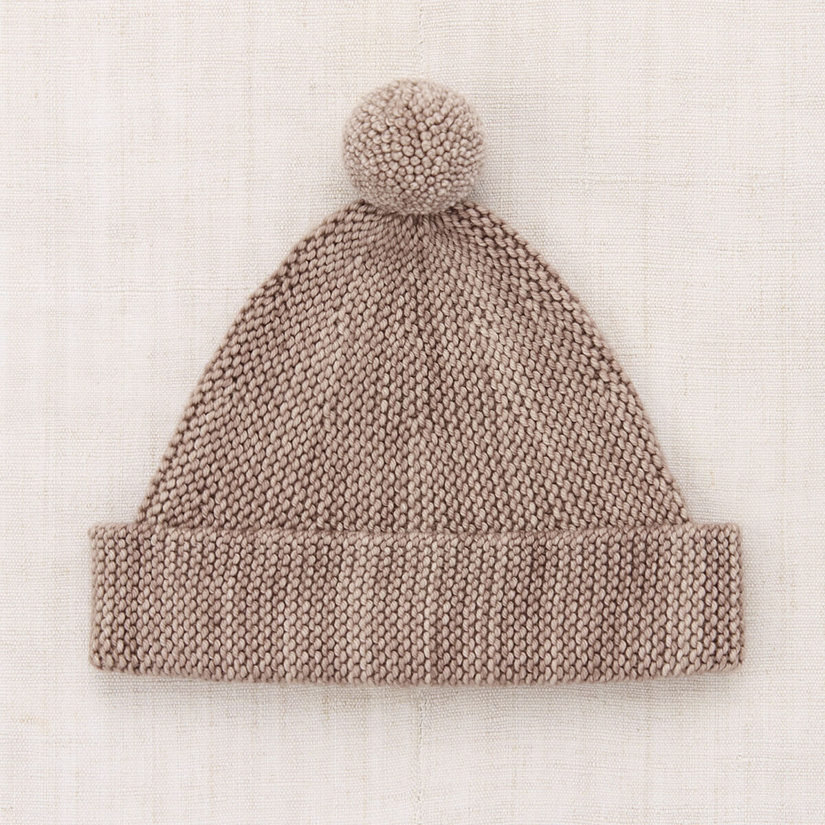 Garter Hat in Turtledove by Misha & Puff