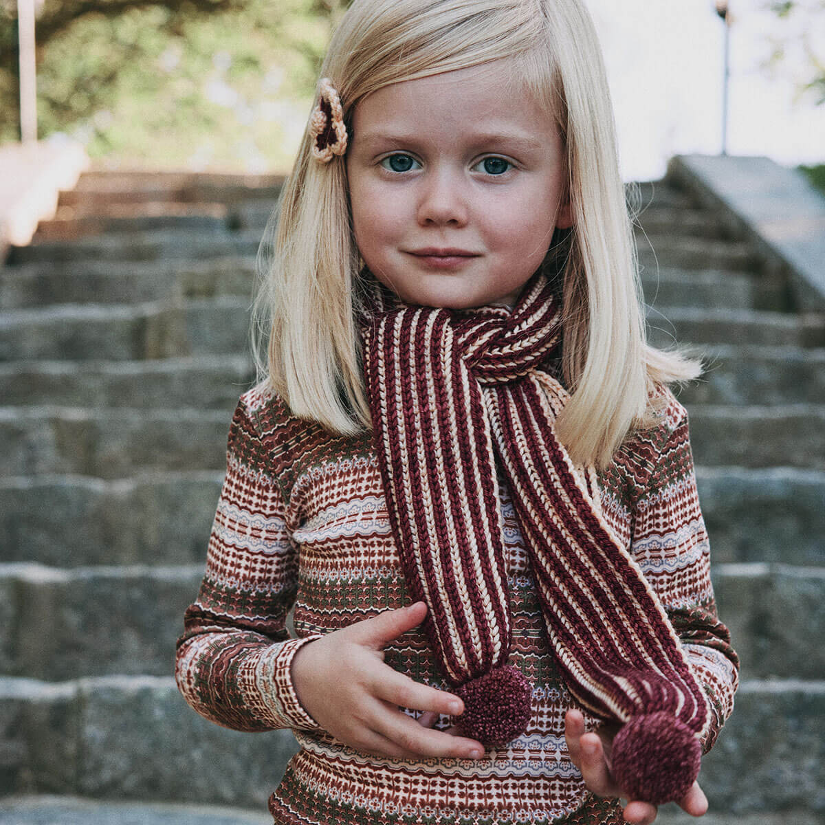 Gloucester Scarf in Cambridge by Misha & Puff