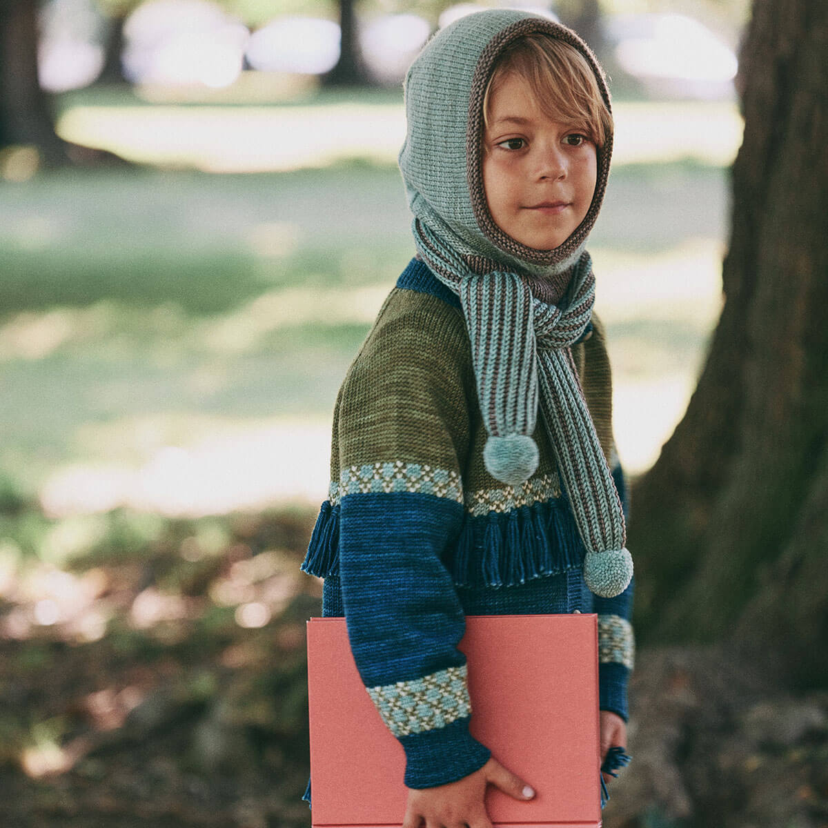 Gloucester Scarf in Onsen by Misha & Puff