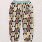 Gym Class Jogger in Marine Blue Tessellation by Misha & Puff