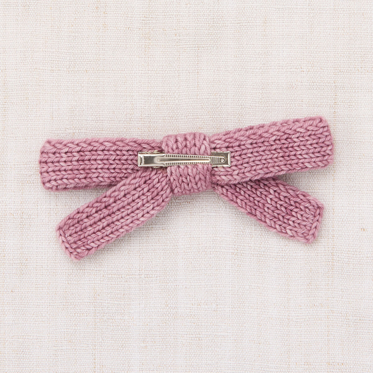 Jumbo Goldie Bow in Antique Rose by Misha & Puff