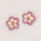 Medium Flower Clip Set in Shortbread by Misha & Puff