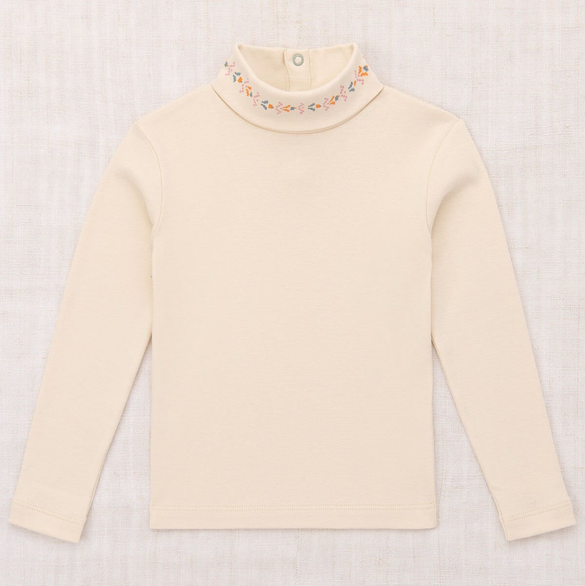Millefleurs Turtleneck in String by Misha & Puff