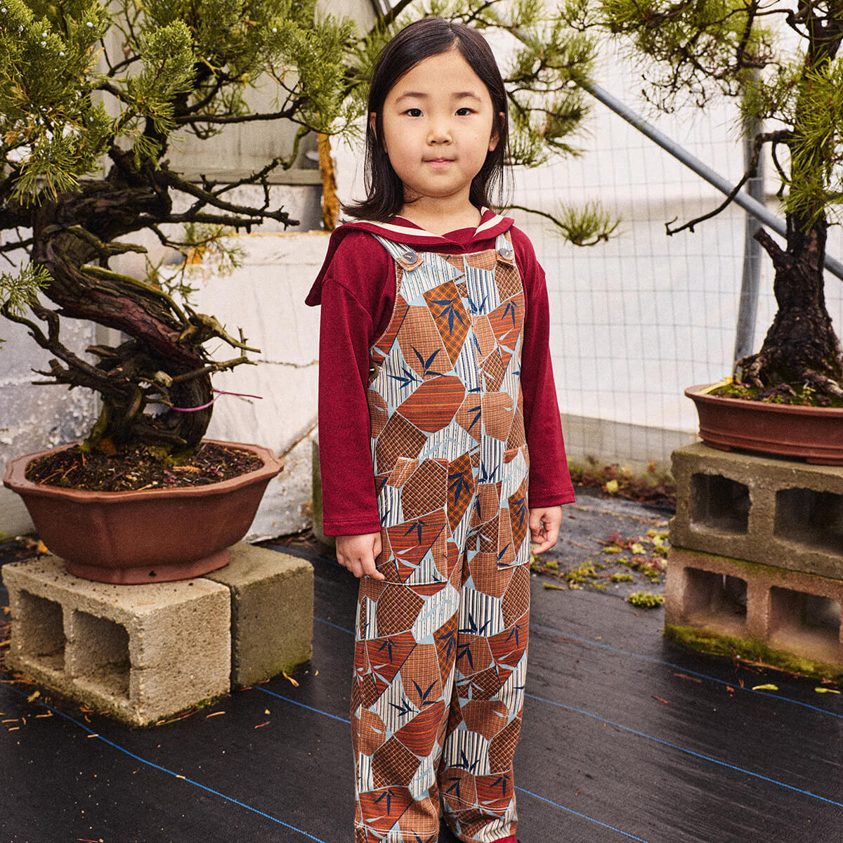Overall in Rose Gold Kyoto by Misha & Puff