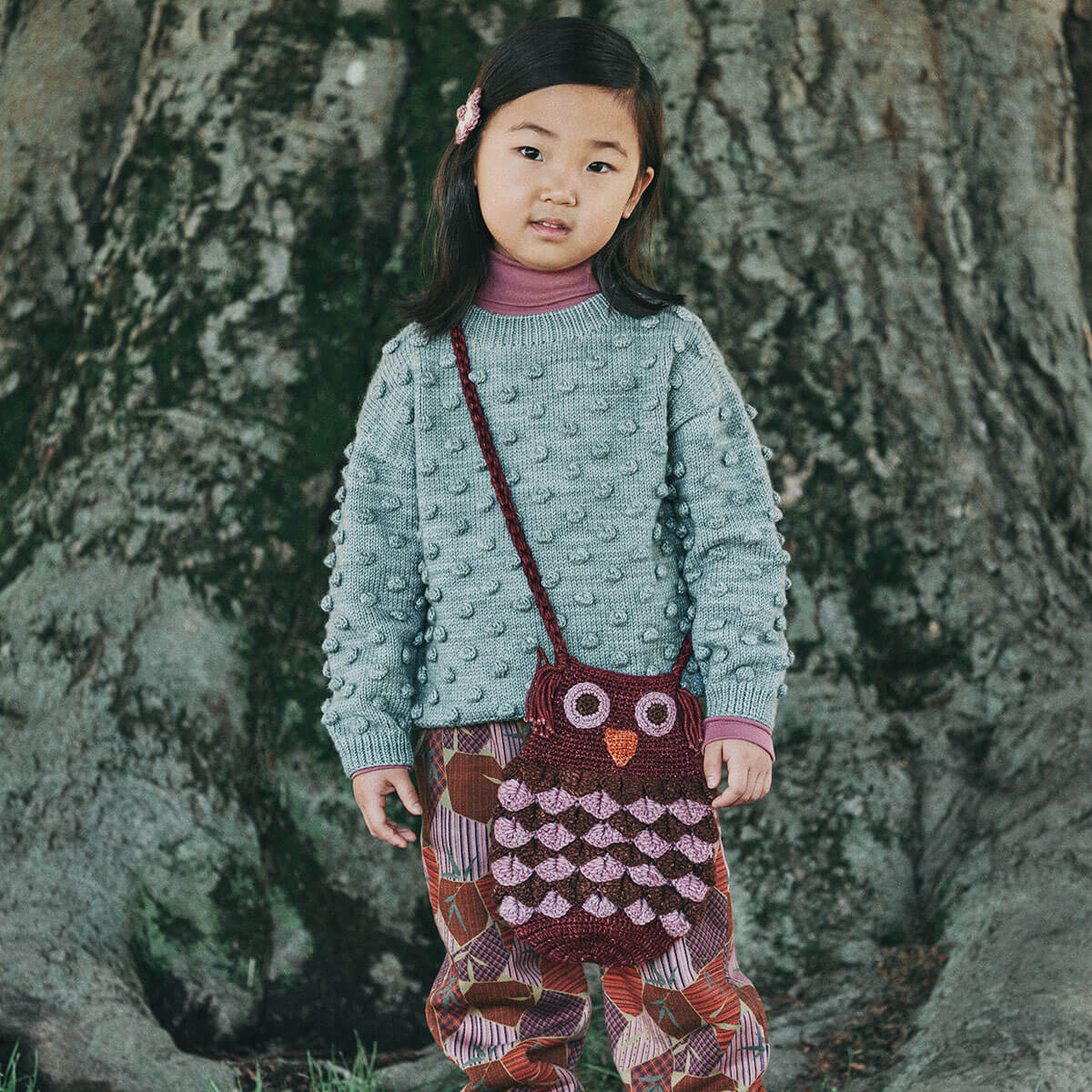 Owl Bag in Cambridge by Misha & Puff