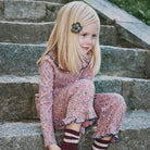 Paloma Top in Antique Rose Millefleurs by Misha & Puff