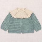 Ruffle Cardigan in Onsen by Misha & Puff