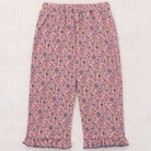 Ruffle Pedal Pusher in Antique Rose Millefleurs by Misha & Puff