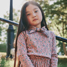 Scout Top in Antique Rose Millefleurs by Misha & Puff