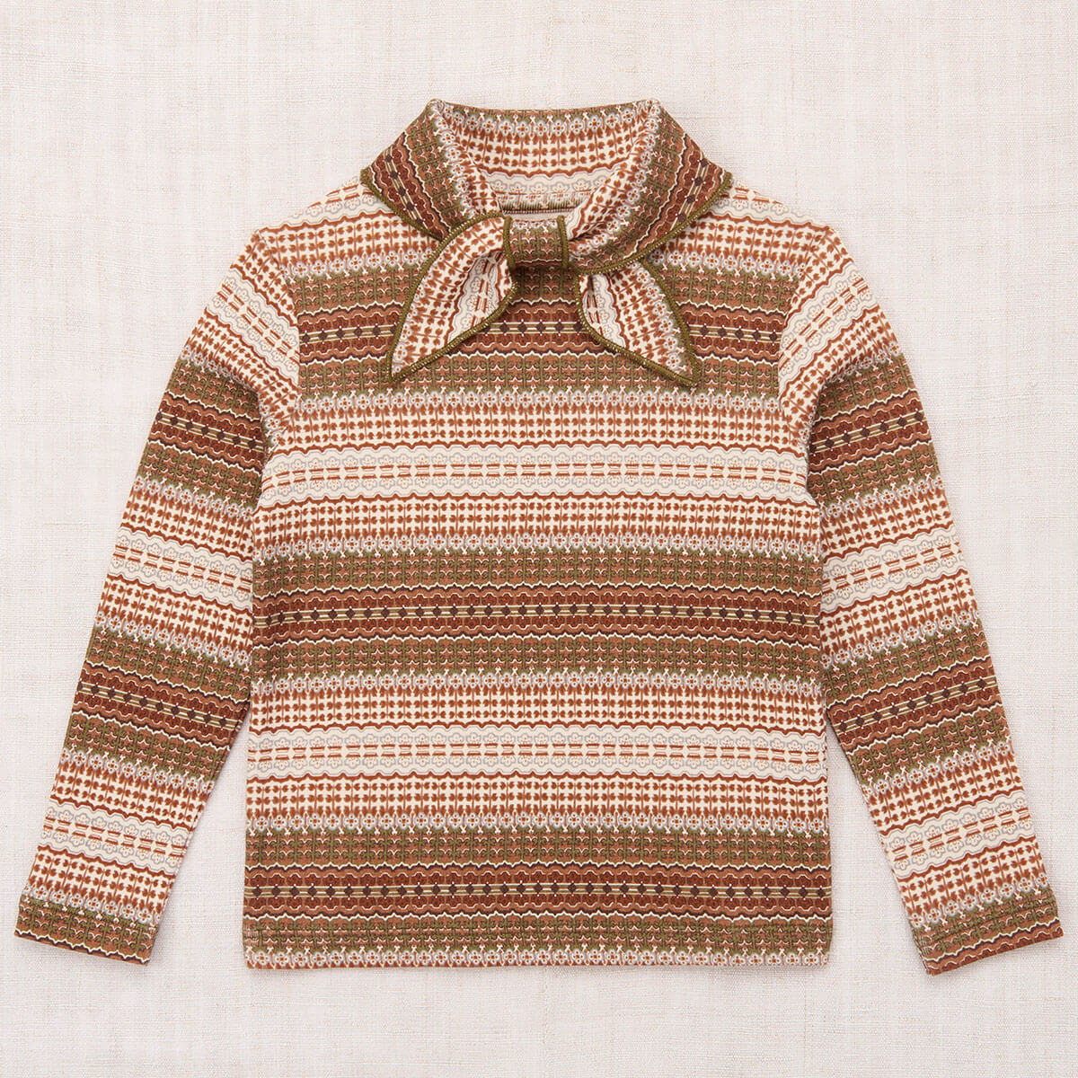 Scout Top in Nori Arable by Misha & Puff